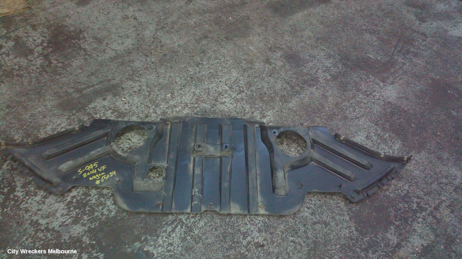 HOLDEN COMMODORE LOWER ENGINE SPLASH TRAY, VF, REAR ENGINE UNDERCOVER, 05/2013 - 12/2017 - Image 3