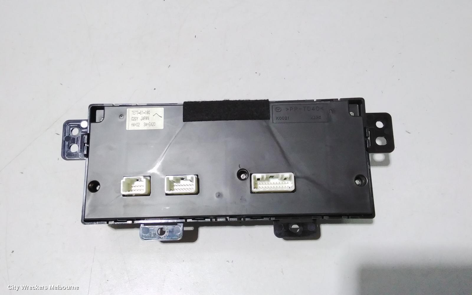 MAZDA CX9 HEATER/AC CONTROLS, MAIN CONTROL, W/O HEATED SEAT TYPE, TB, 06/2009 - 12/2015 - Image 3
