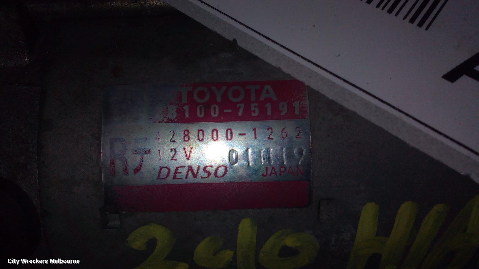 TOYOTA HIACE STARTER, PETROL, 2.7, 2TR-FE, TRH, 03/2005 - 04/2019 - Image 1