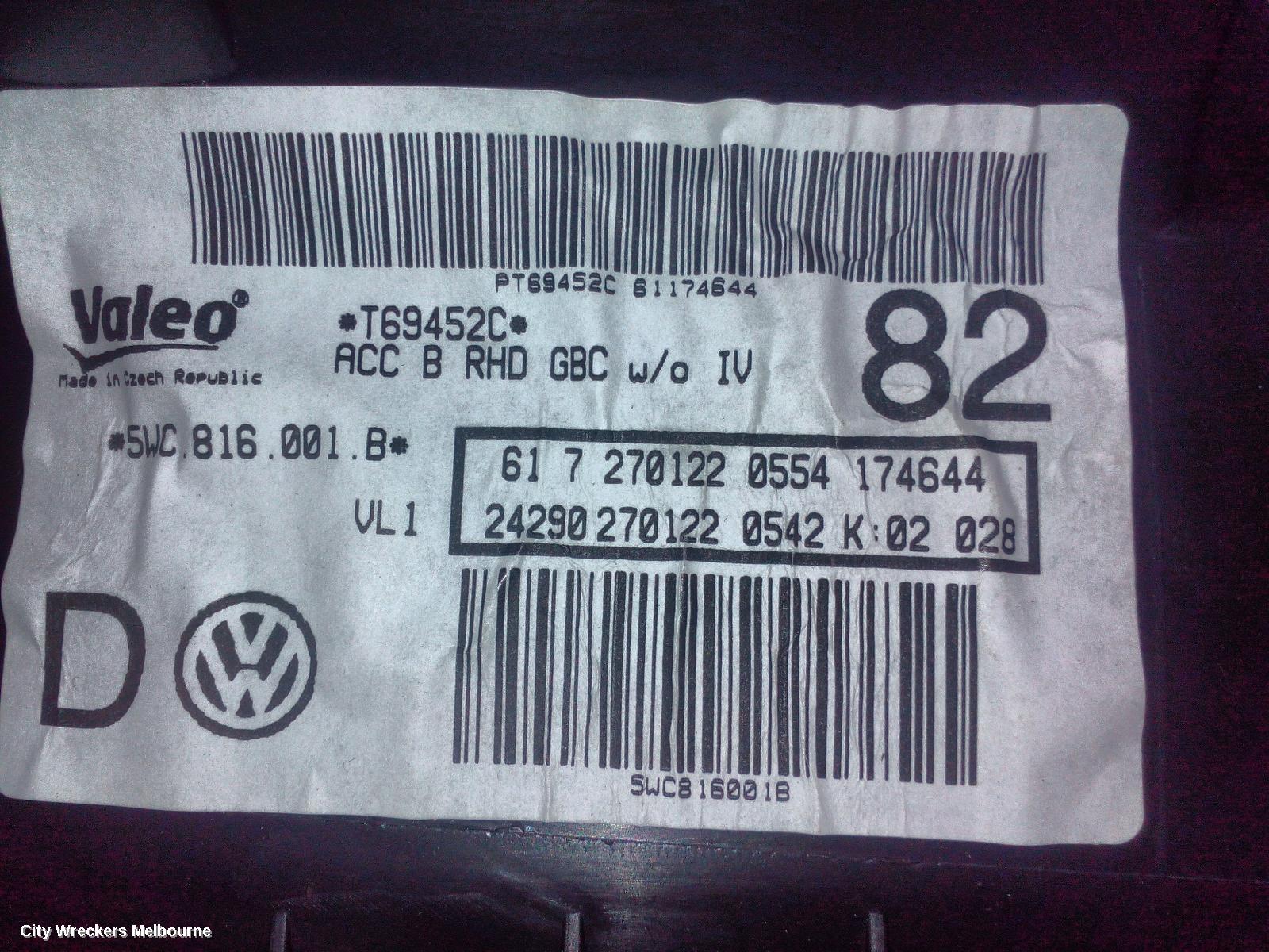 VOLKSWAGEN GOLF HEATER CORE/BOX, GEN 8, 09/2020 ONWARDS - Image 3