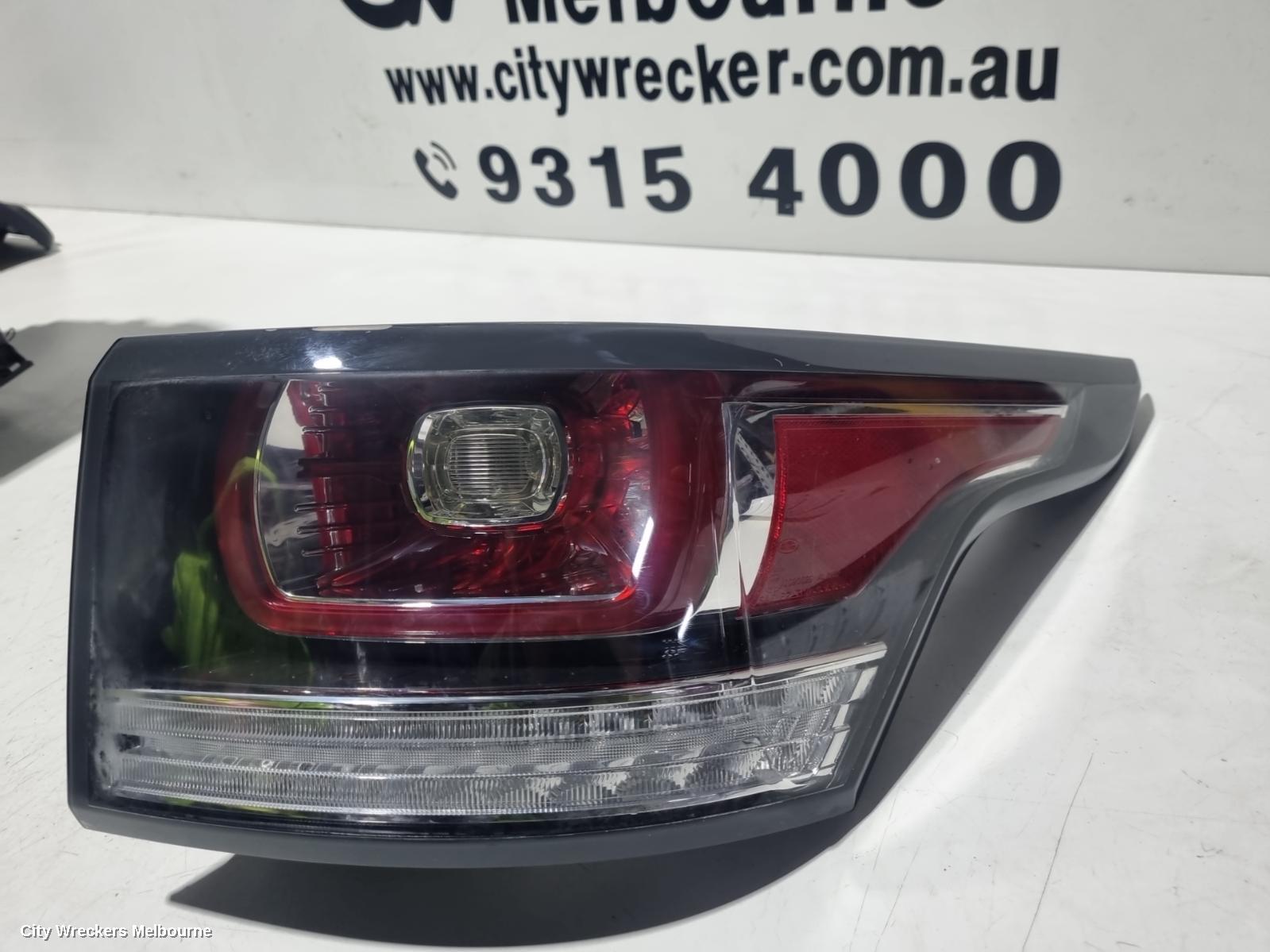 LAND ROVER RANGEROVER SPORT RIGHT TAILLIGHT, L494, CHROME AROUND SIDE MARKER, 06/2013 - 10/2017 - Image 2