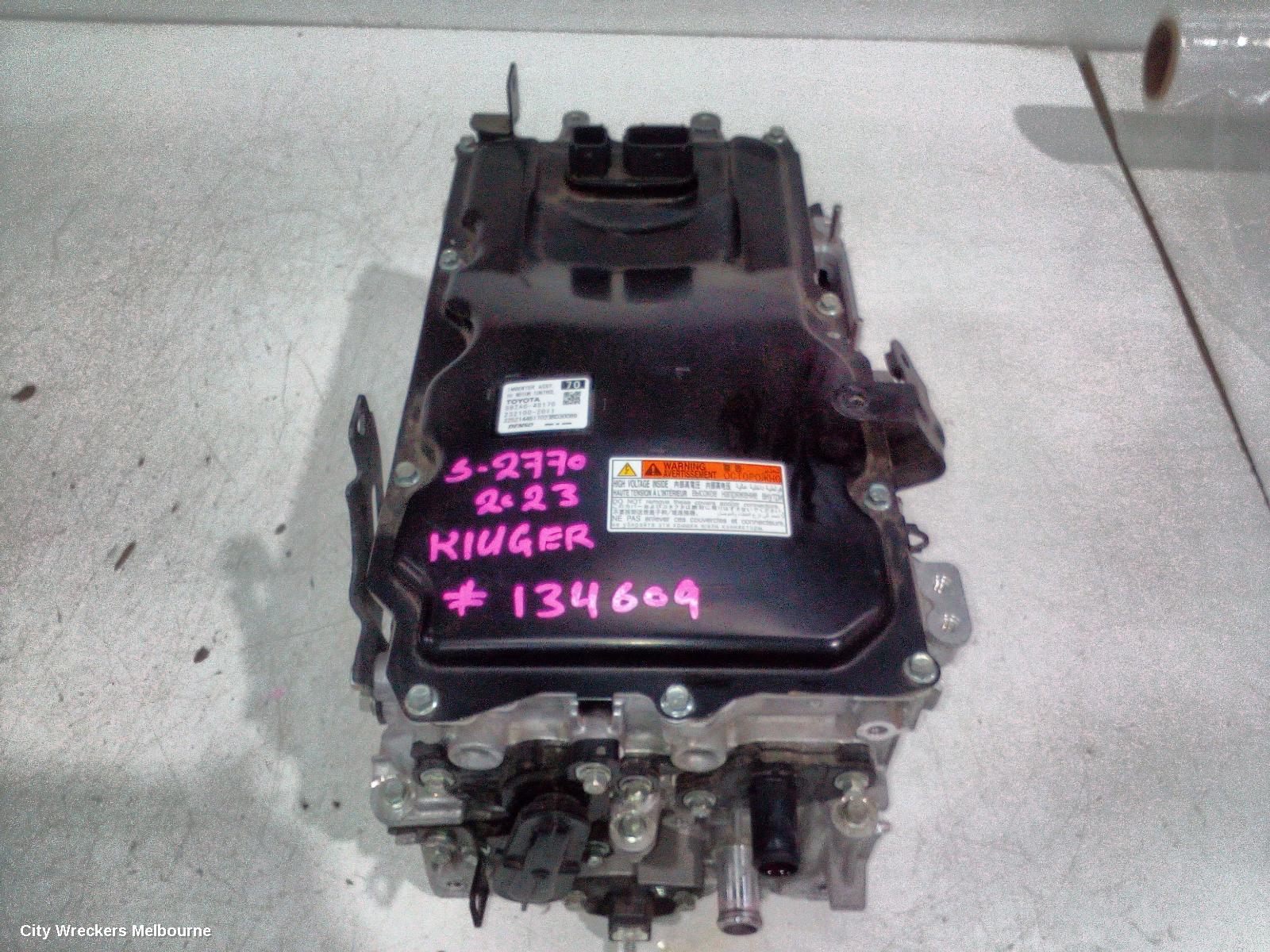 TOYOTA KLUGER INVERTER, AXUH78, HEV INVERTER, 03/2021 ONWARDS - Image 2