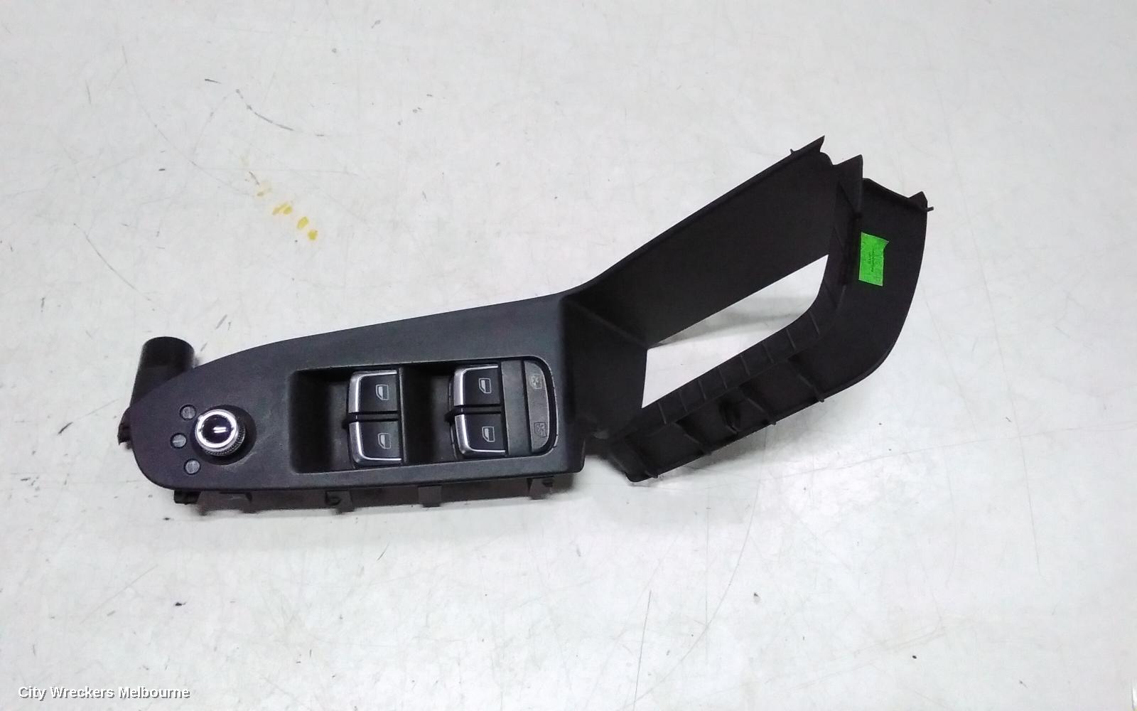 AUDI A4 PWR DR WIND SWITCH, RH FRONT (MASTER SWITCH), B8 8K, 07/2012 - 01/2016 - Image 2