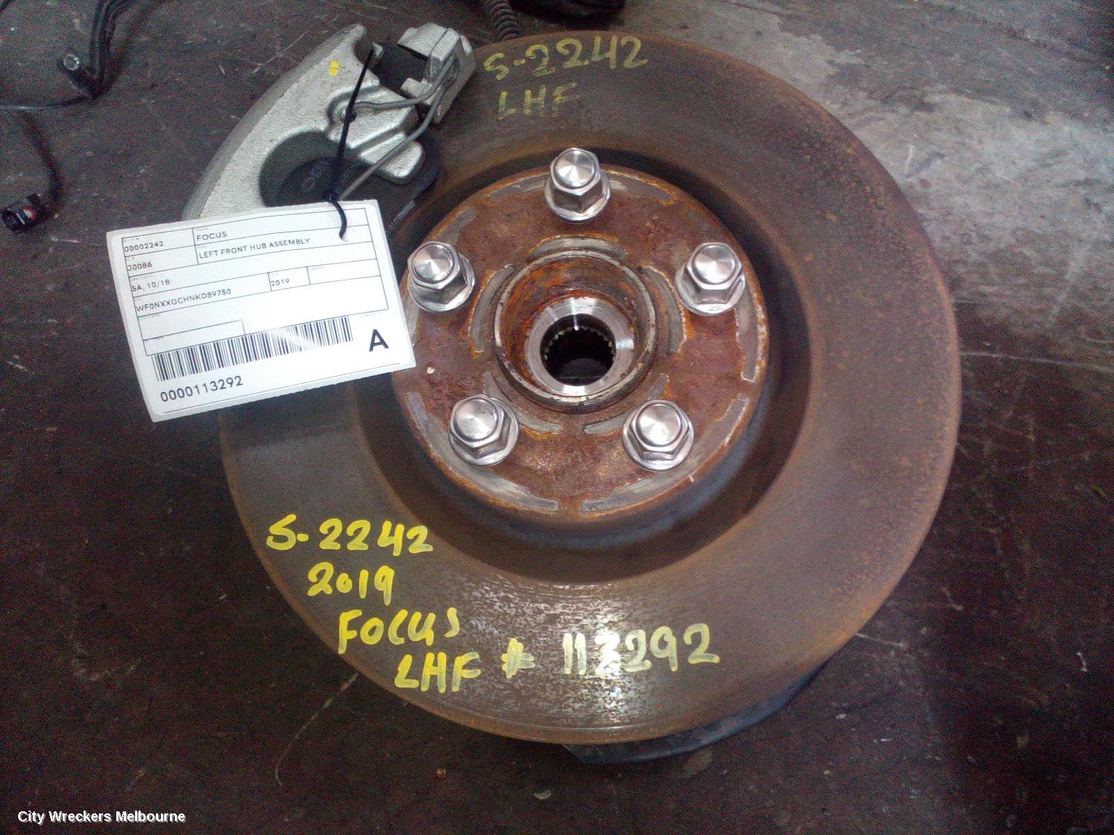 FORD FOCUS LEFT FRONT HUB ASSEMBLY, SA, 10/2018 ONWARDS - Image 2