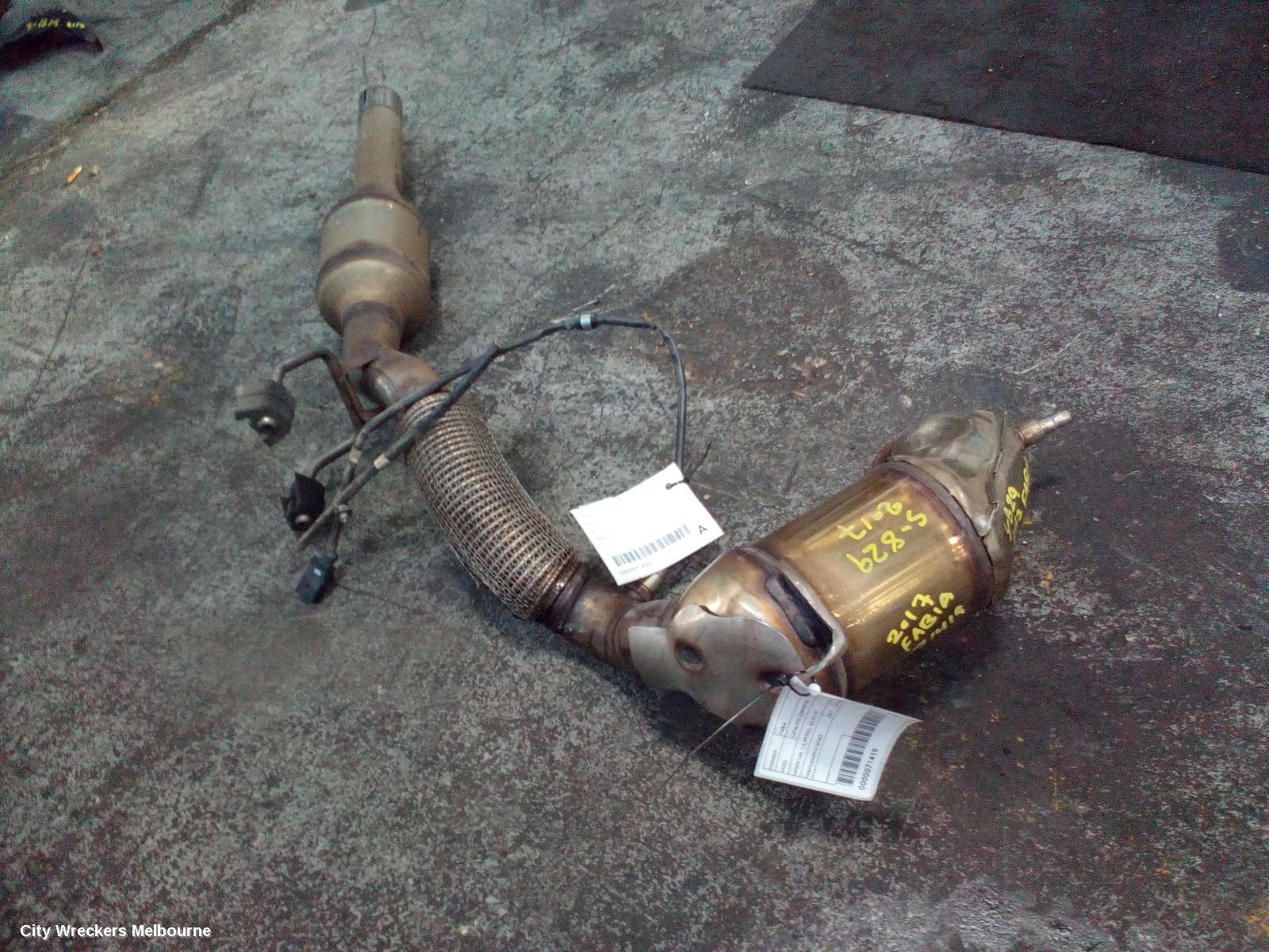 SKODA FABIA CATALYTIC CONVERTER, UNDER CAR, 1.2, PETROL, NJ, 01/2015 ONWARDS - Image 1