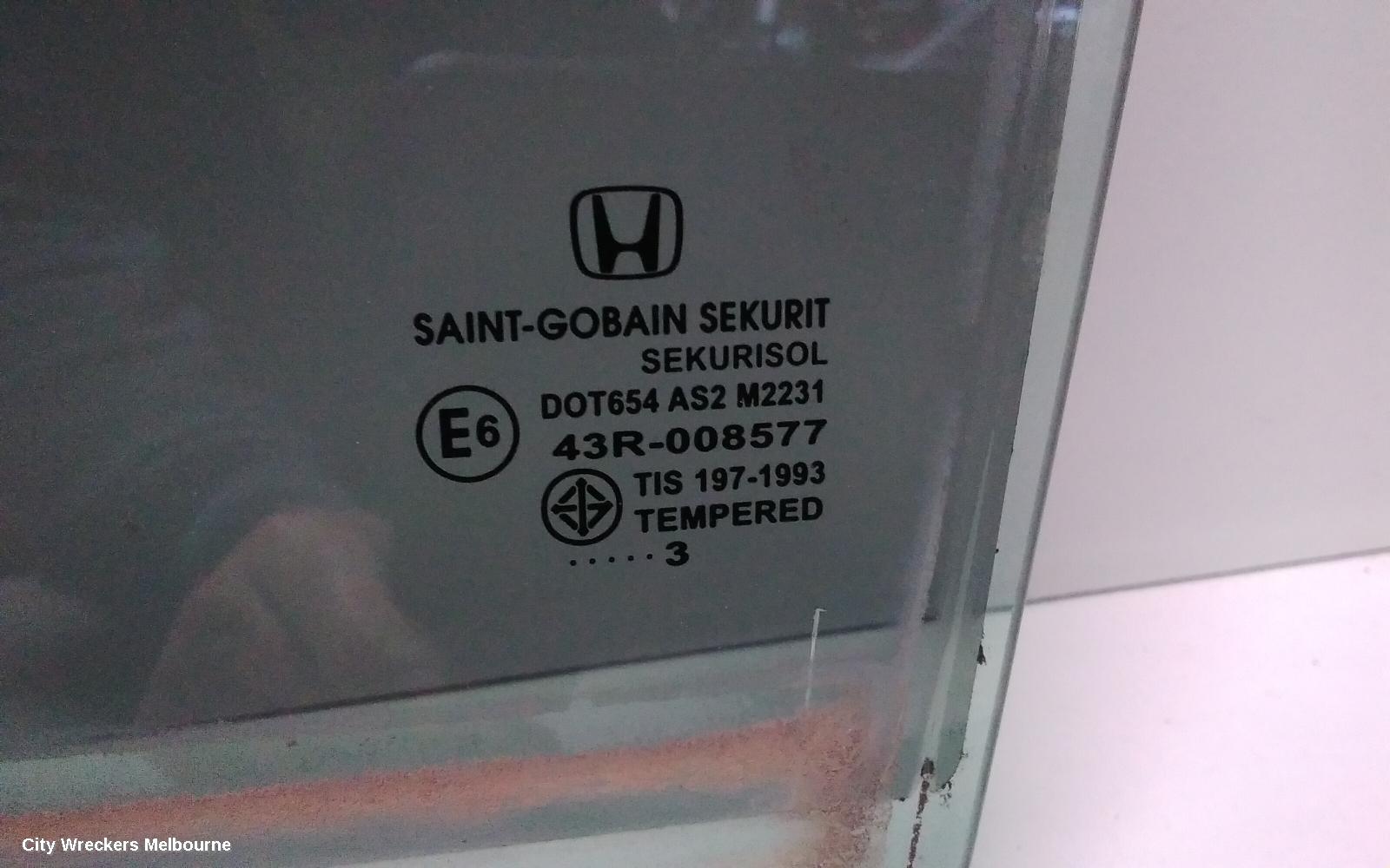 HONDA CRV LEFT REAR DOOR WINDOW, RM, 11/2012 - 04/2017 - Image 2