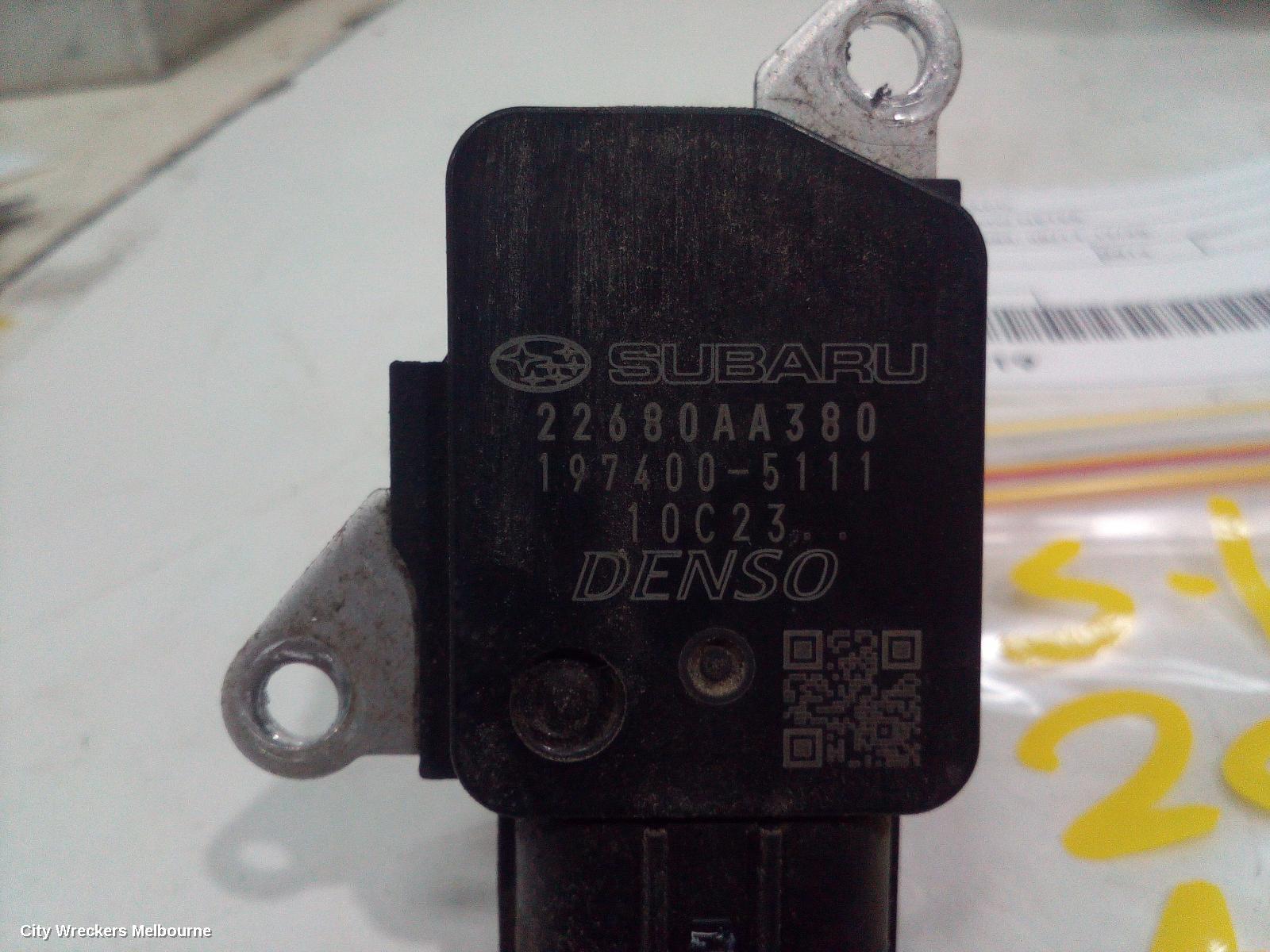 SUBARU OUTBACK AIR FLOW METER, 6TH GEN, P/N 22680AA380, 08/2014 - 12/2020 - Image 2