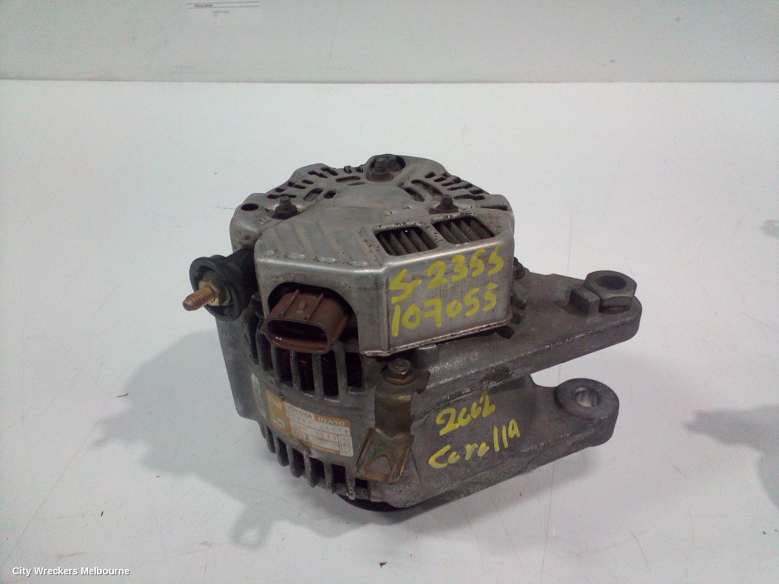 TOYOTA COROLLA ALTERNATOR, PETROL, 1.8, 1ZZ-FE, NIPPONDENSO, ZZE122 (JAPAN-VIN JTD), 12/2001 - 06/2007 - Image 1