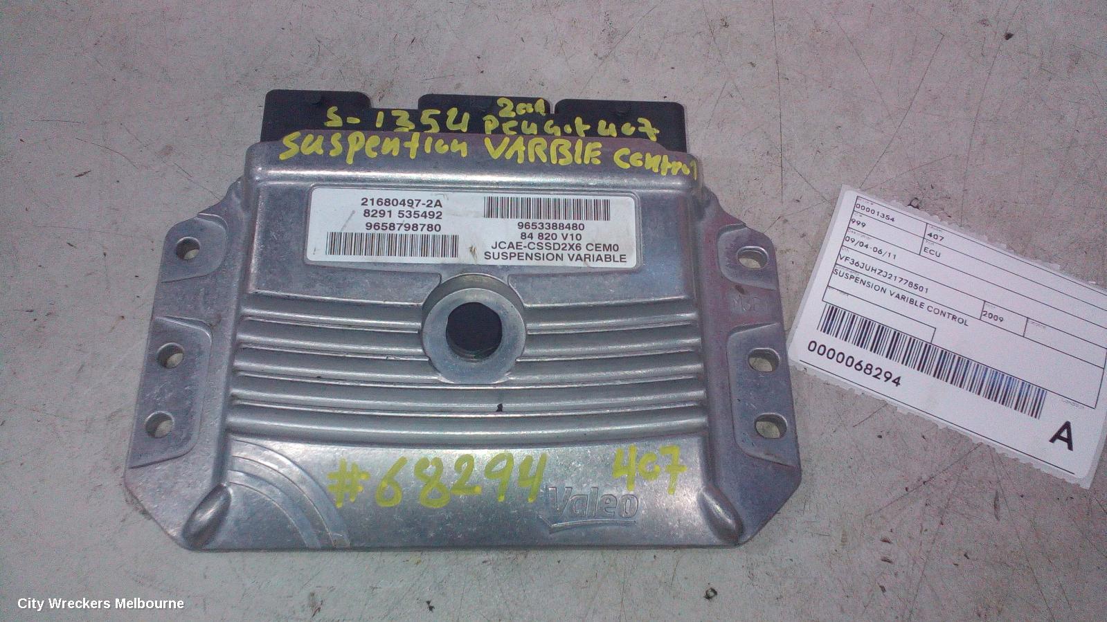 PEUGEOT 407 ECU, 09/2004 - 06/2011 - Image 2