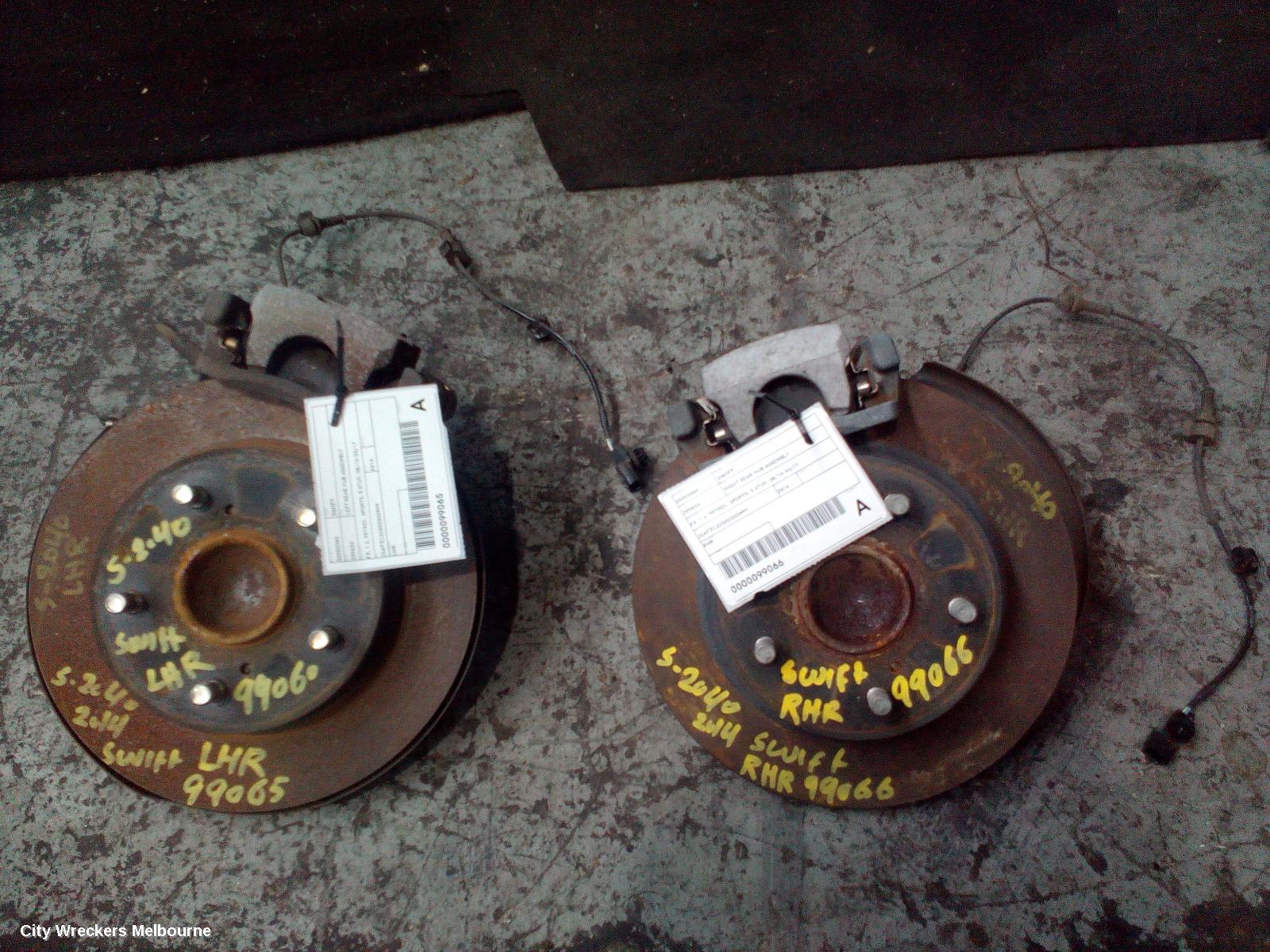 SUZUKI SWIFT RIGHT REAR HUB ASSEMBLY, FZ, 1.6, PETROL, SPORTS, 5 STUD, 08/2010 - 03/2017 - Image 3