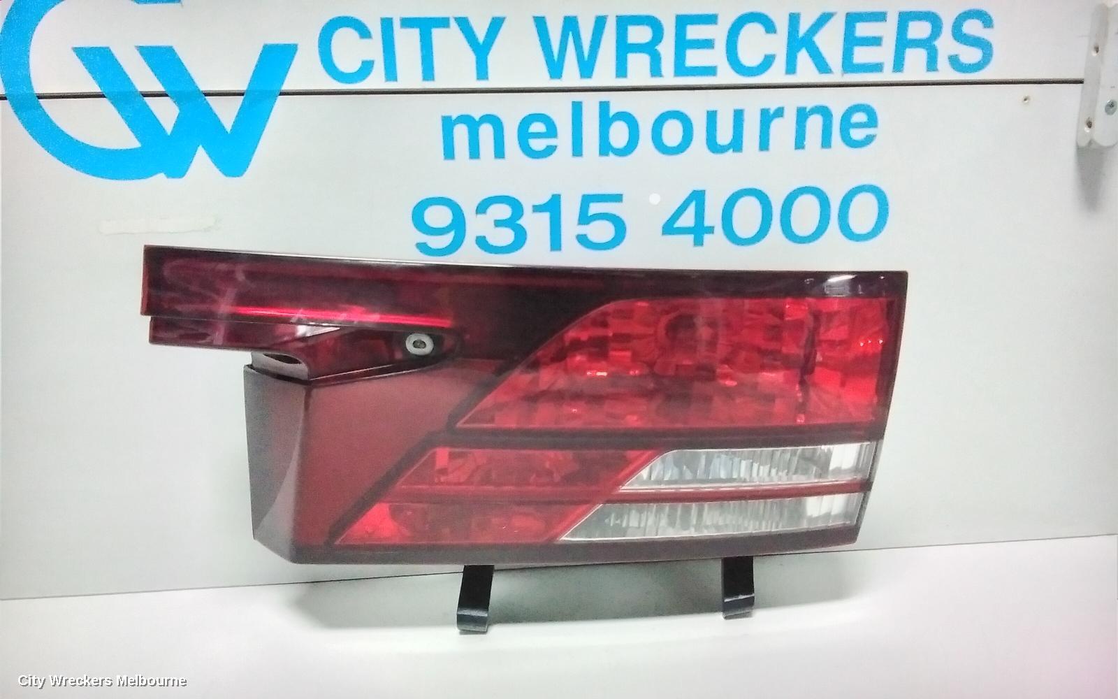 TOYOTA ESTIMA REAR GARNISH, TAILGATE LAMP (RH SIDE), LENS# 28-143, XR30/XR40, DARK RED TYPE, 00-03 (IMPORT) - Image 2