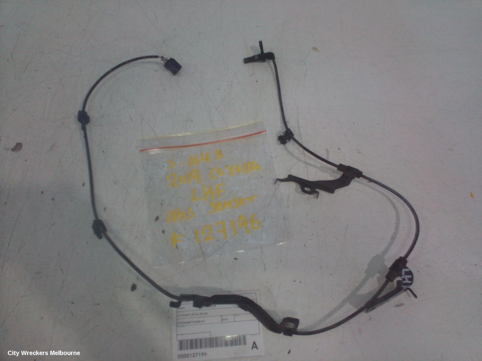 TOYOTA COROLLA ABS SENSOR, LH FRONT, E210, 07/2018 ONWARDS - Image 2