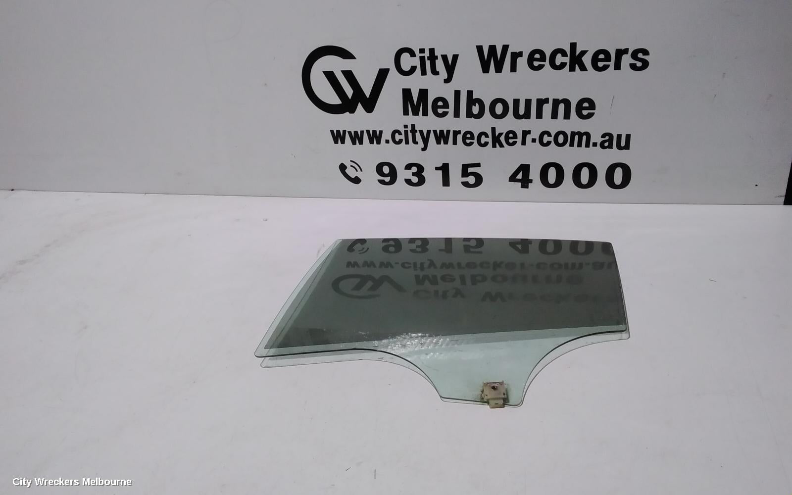 MAZDA 3 LEFT REAR DOOR WINDOW, BL, STANDARD TINT TYPE, SEDAN, 04/2009 - 10/2013 - Image 1
