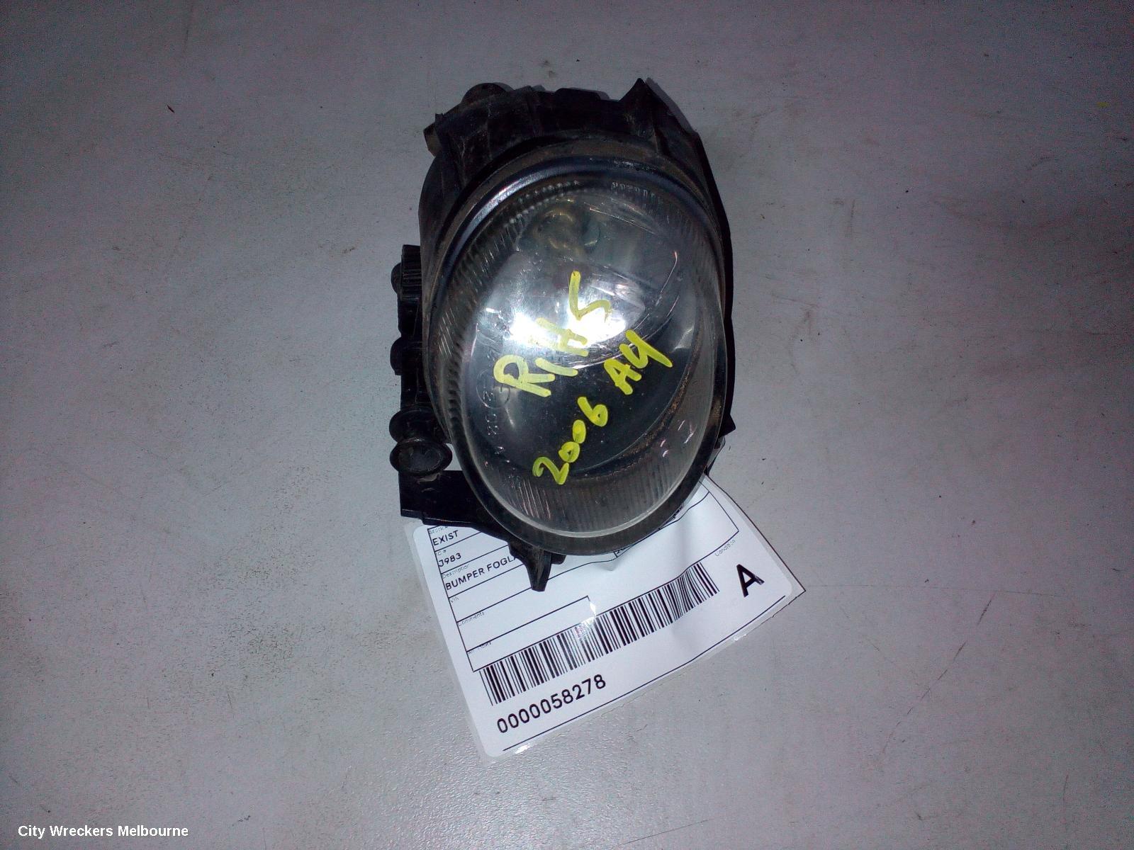 AUDI A4 RIGHT INDICATOR/FOG/SIDE, BUMPER FOGLAMP, B7 (A4/S4/RS4), 08/2004 - 07/2009 - Image 1