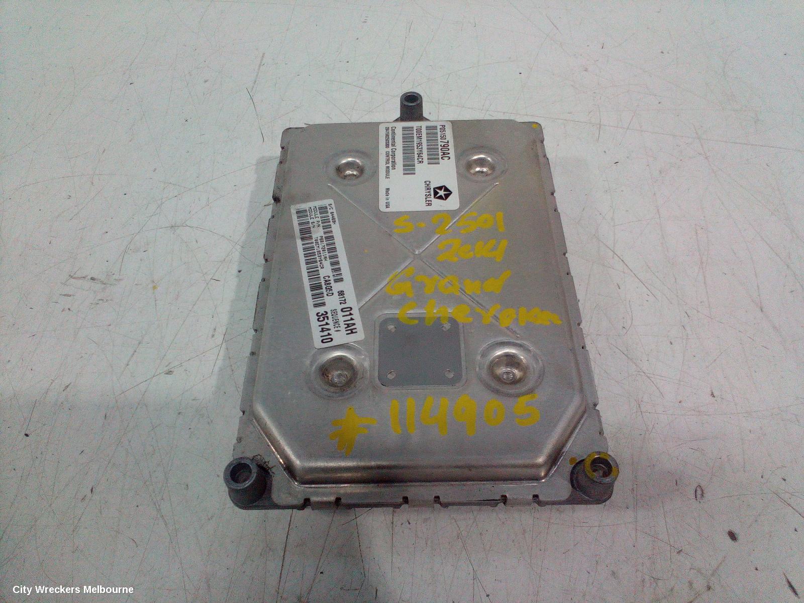 JEEP GRANDCHEROKEE ECU, ENGINE ECU, 3.6, PETROL, ECU ONLY, WK, 10/2010 - 02/2022 - Image 2
