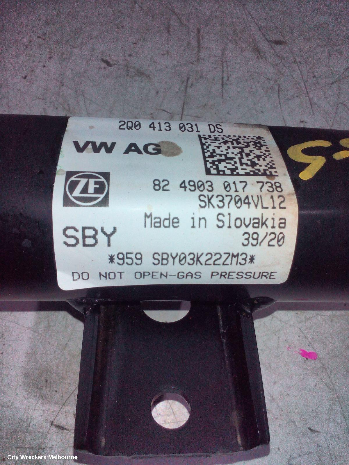 SKODA KAMIQ RIGHT FRONT STRUT, NW, 06/2020 ONWARDS - Image 3