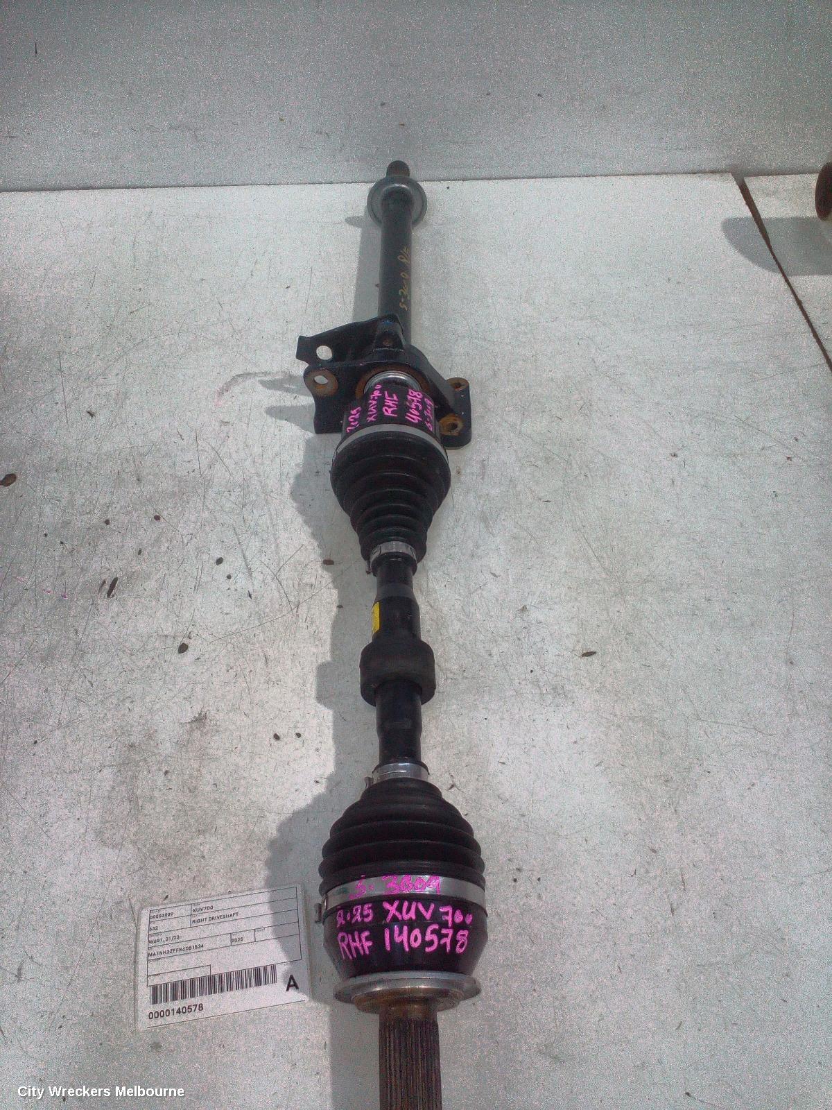 MAHINDRA XUV700 RIGHT DRIVESHAFT, W601, 01/2023 ONWARDS - Image 2