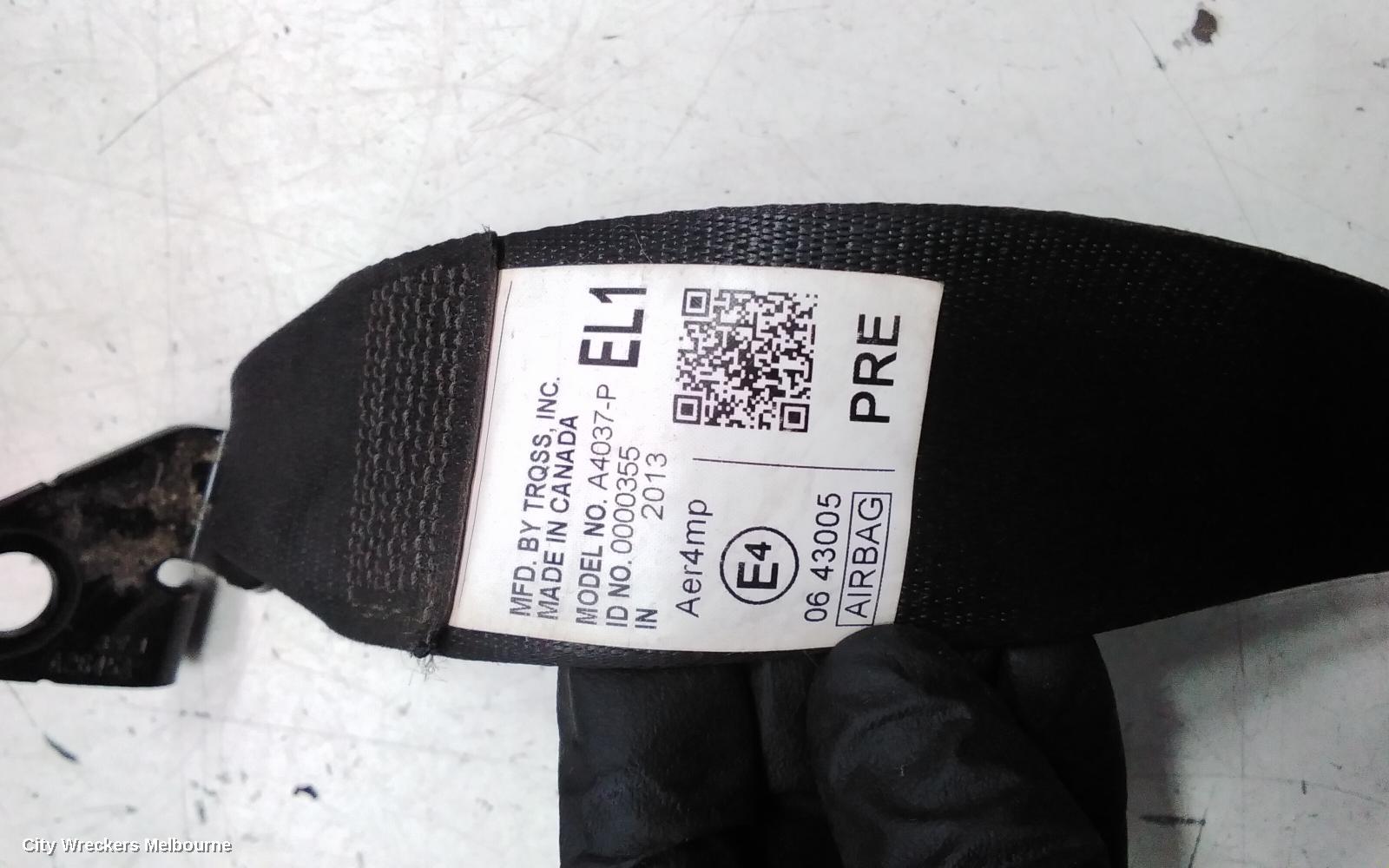 TOYOTA KLUGER SEATBELT/STALK, LH FRONT, SEAT BELT ONLY, GSU50-GSU55, 12/2013 - 02/2021 - Image 3