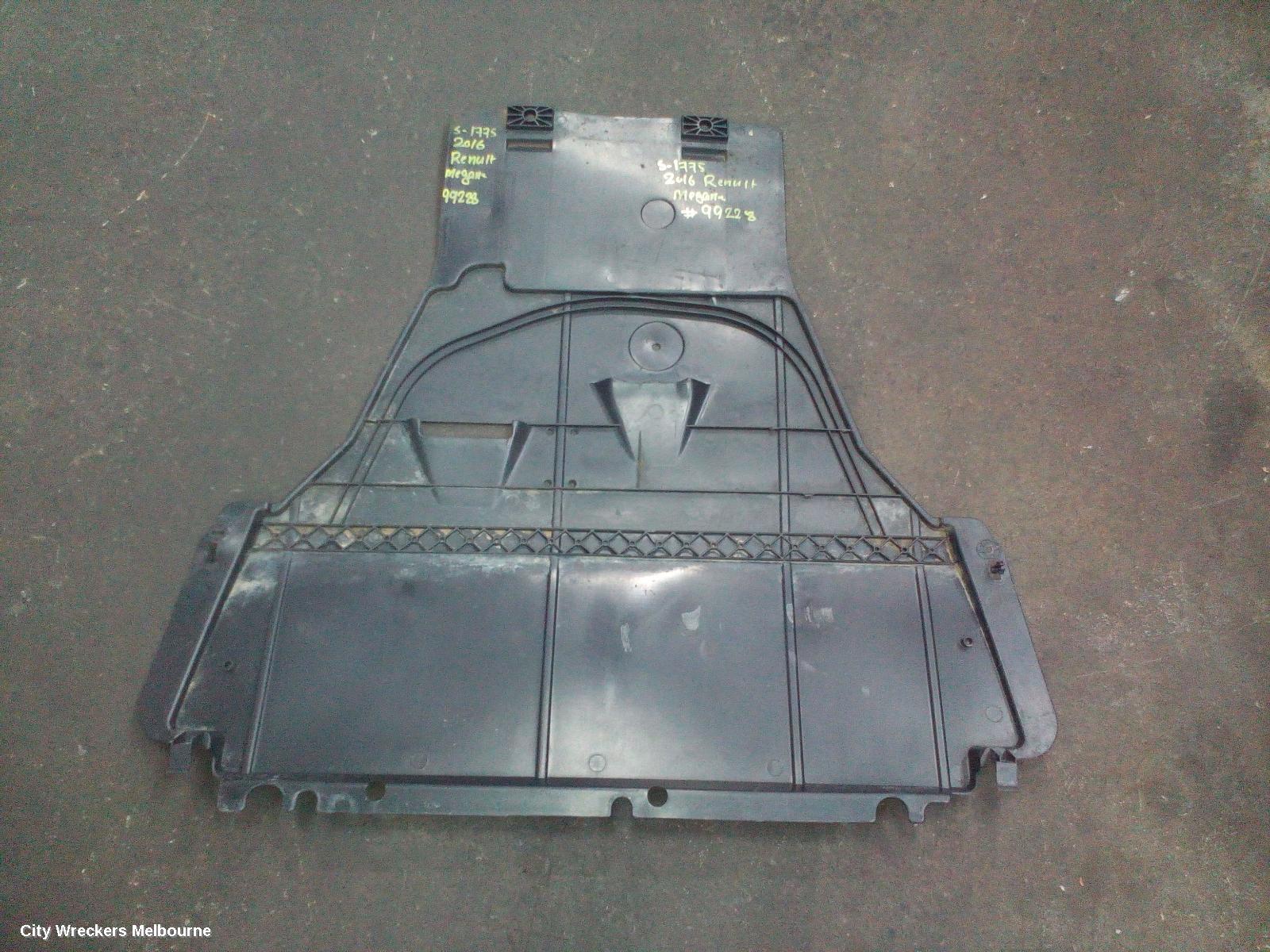 RENAULT MEGANE LOWER ENGINE SPLASH TRAY, GEN 4, 06/2016 - 02/2020 - Image 2